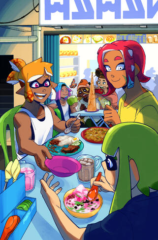 Ikadakimasu Splatoon Fanzine 2021 Ikadakimasu Splatoon Fanzine 2021