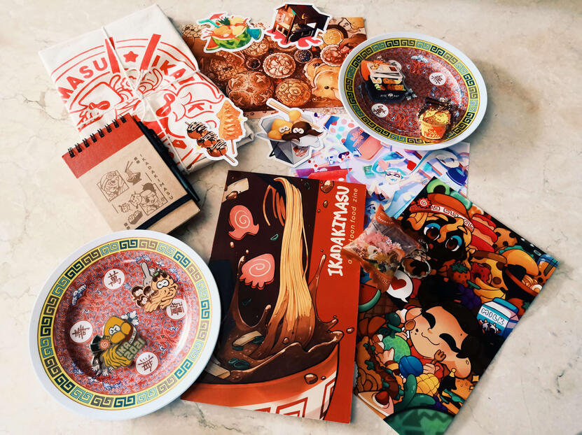 Ikadakimasu Splat Food Zine